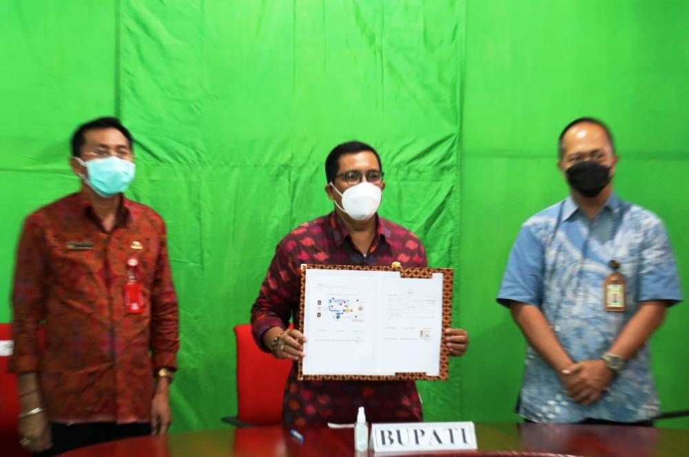 podiumnews.com-Bupati Sanjaya Harapkan Optimalisasi Pemungutan Pajak di Tabanan Terwujud